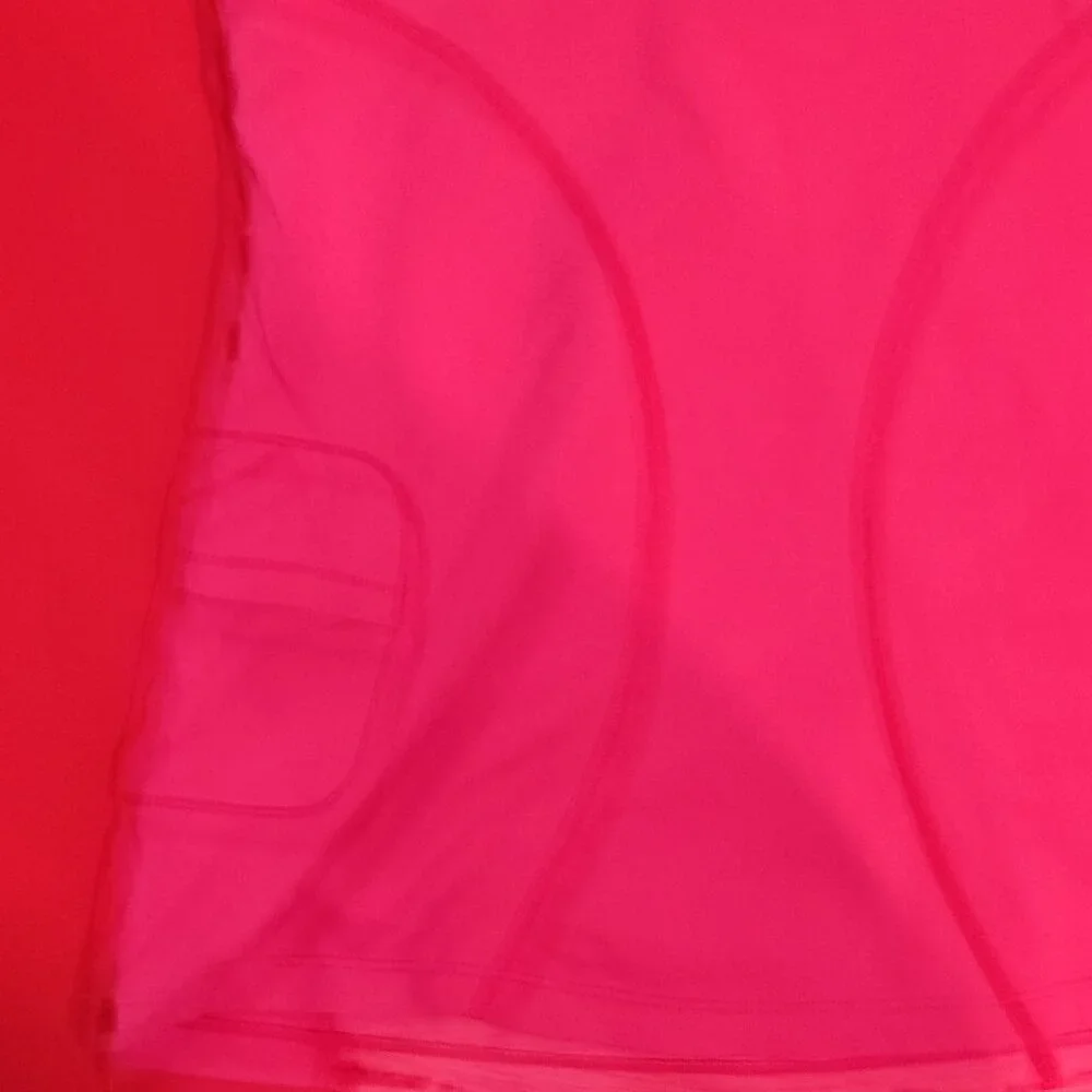 Tuff Athletics tank top with pocket pink women's size S - Picture 6 of 6
